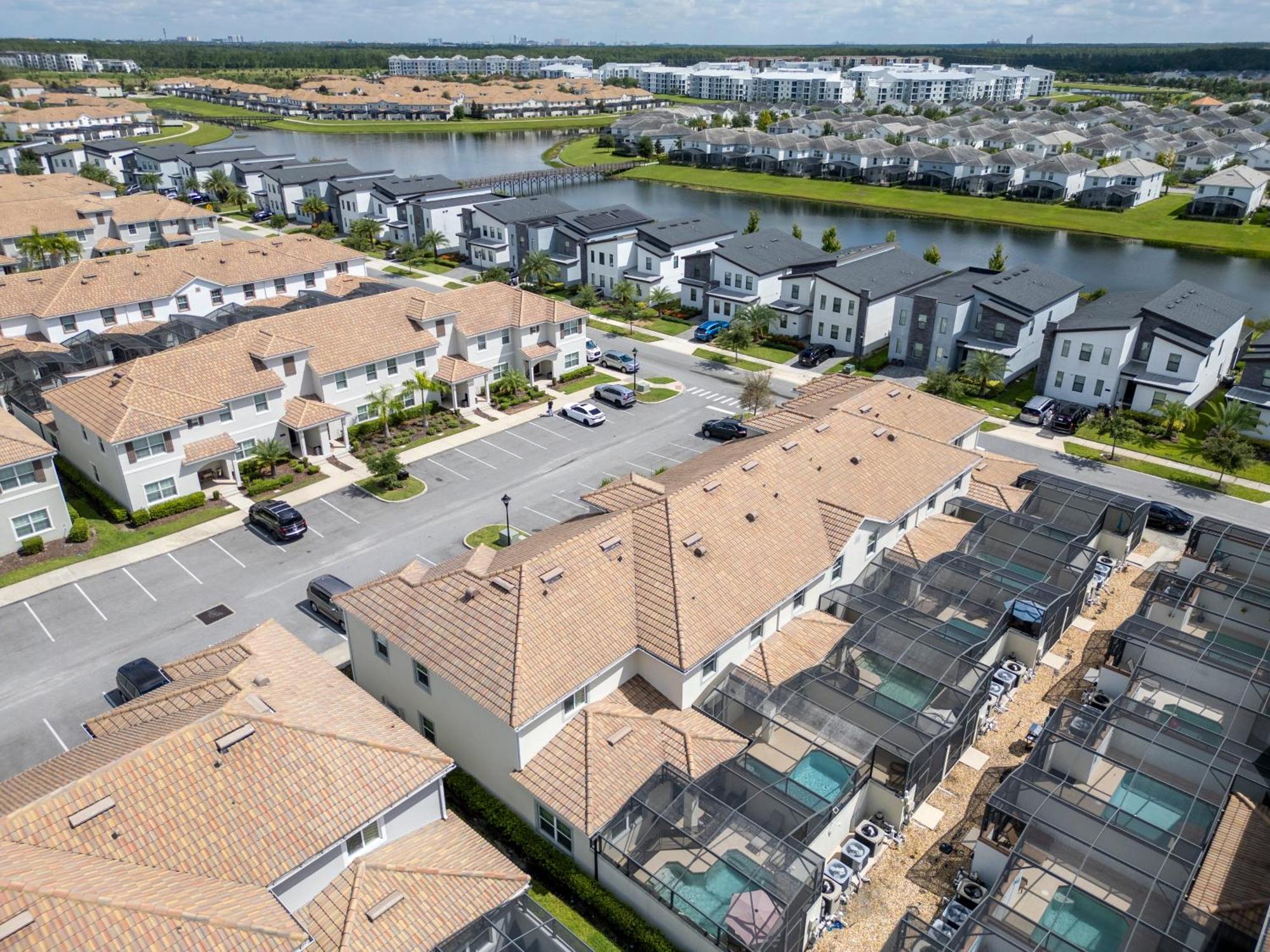 Renewed Luxury Townhouse With Private Pool Villa Kissimmee Eksteriør bilde